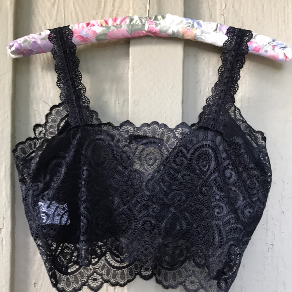 new. black lace bralette - Picture 6 of 7